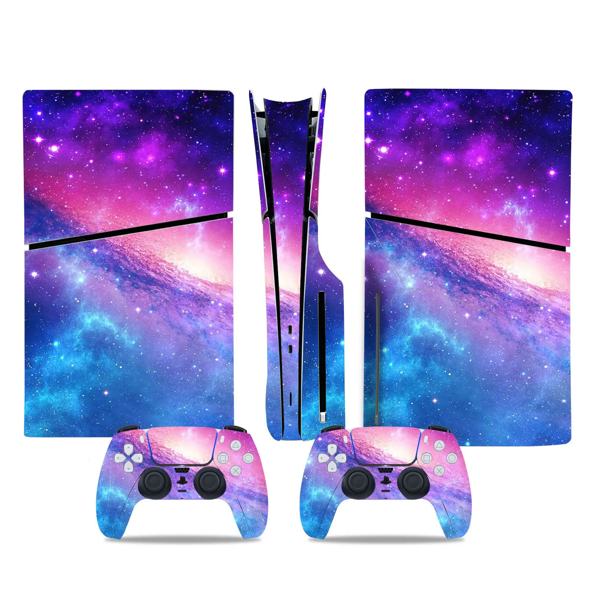 Skin PS5 Slim – Autocollant PVC Personnalisé – Finition Mate – Protection & Design Premium