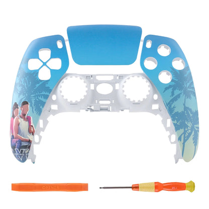 Coque de Remplacement PS5 DualSense – Design GTA 6 – Personnalisation Manette – BDM-010/020/030/040/050