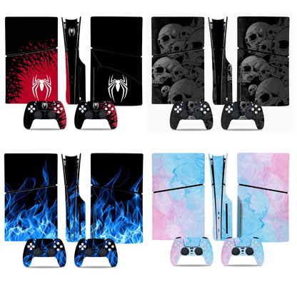 Skin PS5 Slim – Autocollant PVC Personnalisé – Finition Mate – Protection & Design Premium