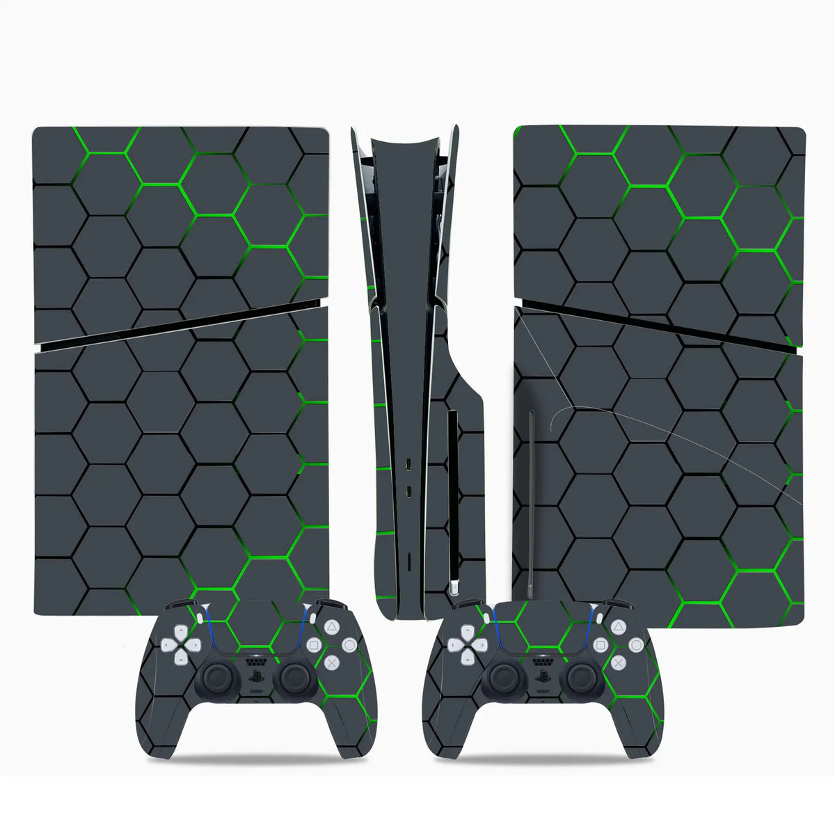 Skin PS5 Slim – Autocollant PVC Personnalisé – Finition Mate – Protection & Design Premium