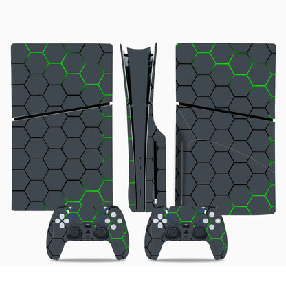 Skin PS5 Slim – Autocollant PVC Personnalisé – Finition Mate – Protection & Design Premium