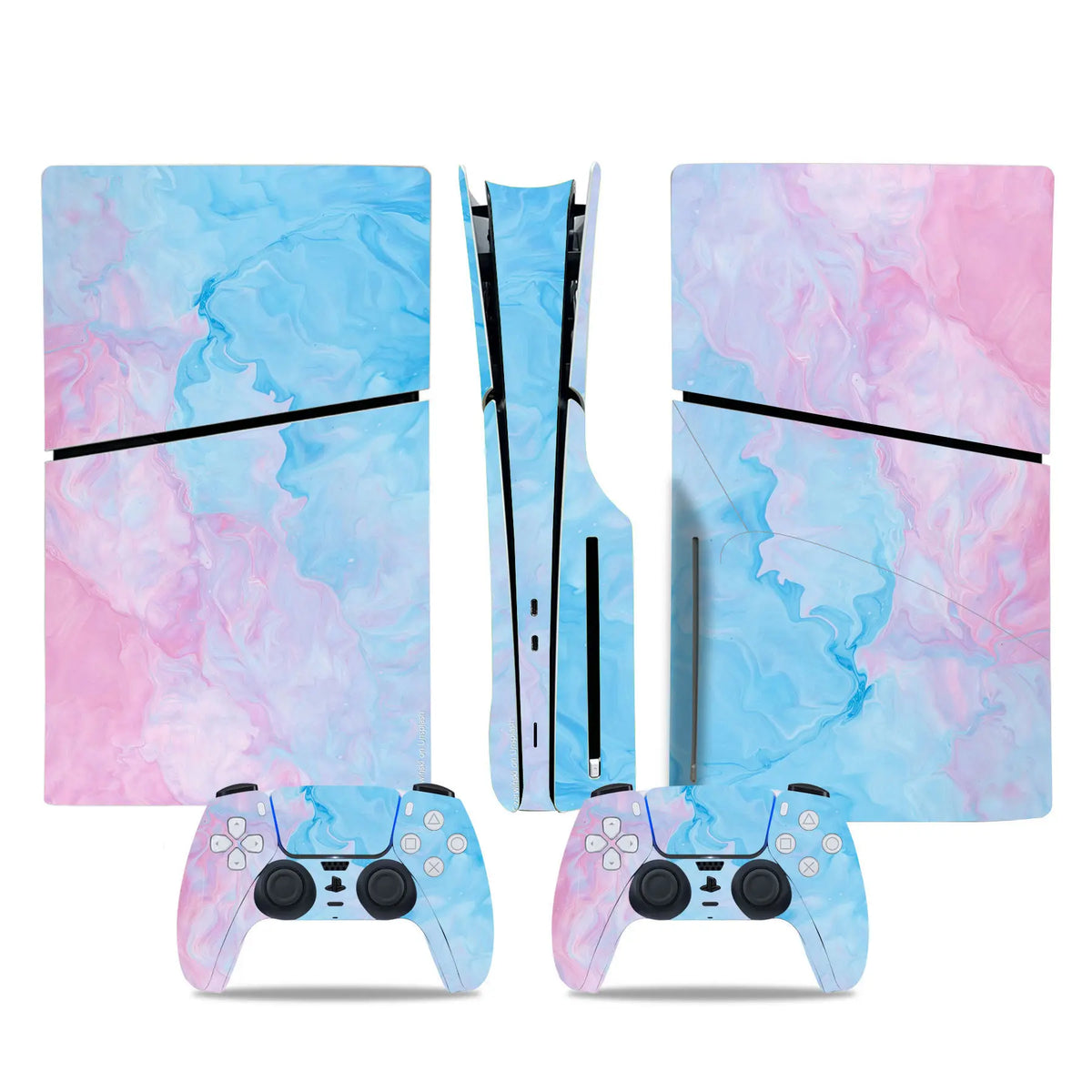 Skin PS5 Slim – Autocollant PVC Personnalisé – Finition Mate – Protection & Design Premium