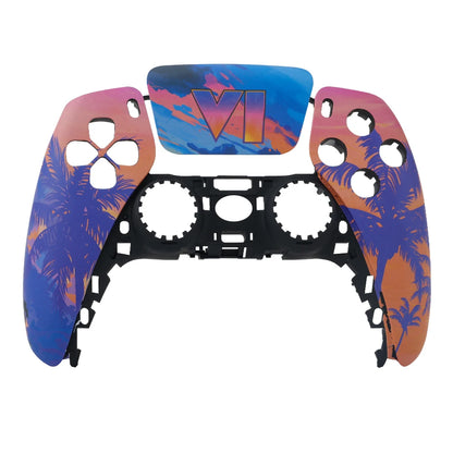 Coque de Remplacement PS5 DualSense – Design GTA 6 – Personnalisation Manette – BDM-010/020/030/040/050